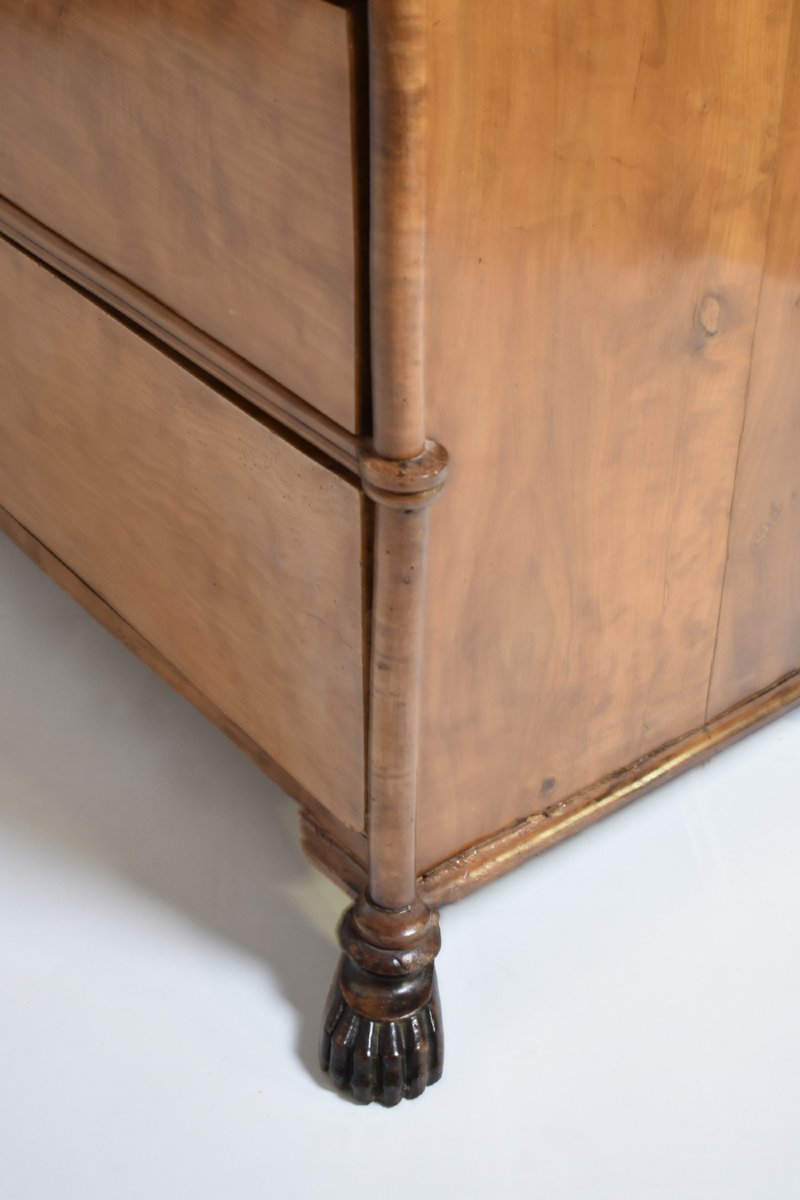 Lion Paws Wooden Chest Of Drawers, XIXth C.-photo-4