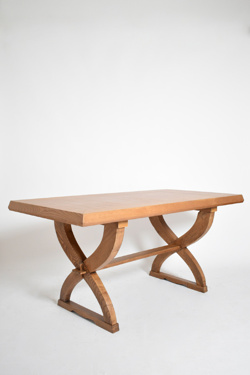 Curule Console Table, 1950s.