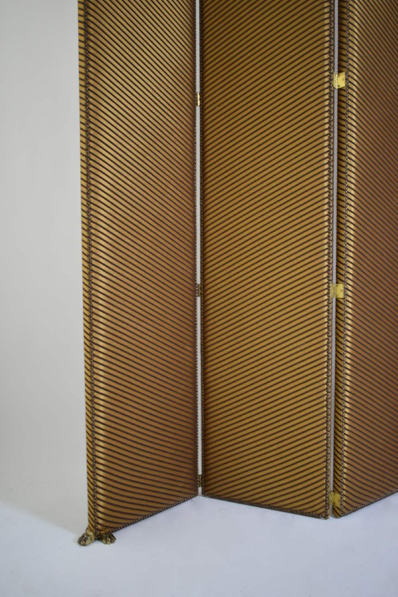 Four Leaves Lion Paws Screen, 1970s-photo-3