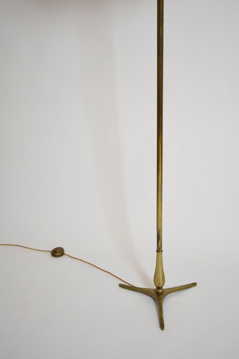 Tripod Baluster Neoclassical Floor Lamp, 1960s.-photo-4
