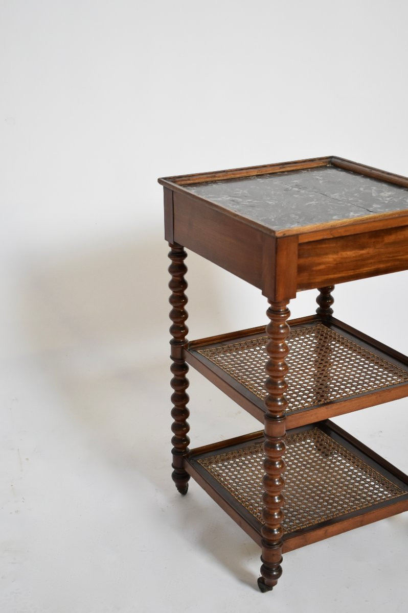 Table de service à deux plateaux, XIXᵉ siècle.-photo-2