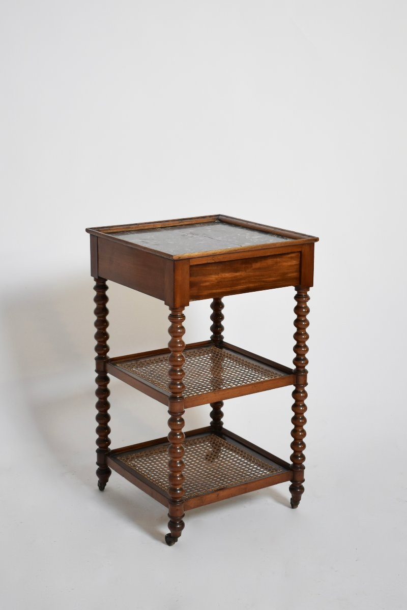 Table de service à deux plateaux, XIXᵉ siècle.-photo-3