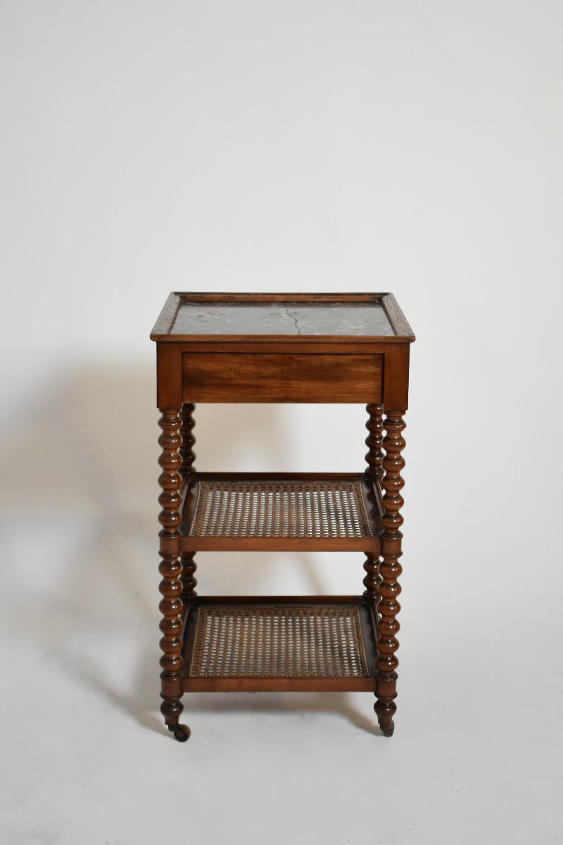 Table de service à deux plateaux, XIXᵉ siècle.-photo-4