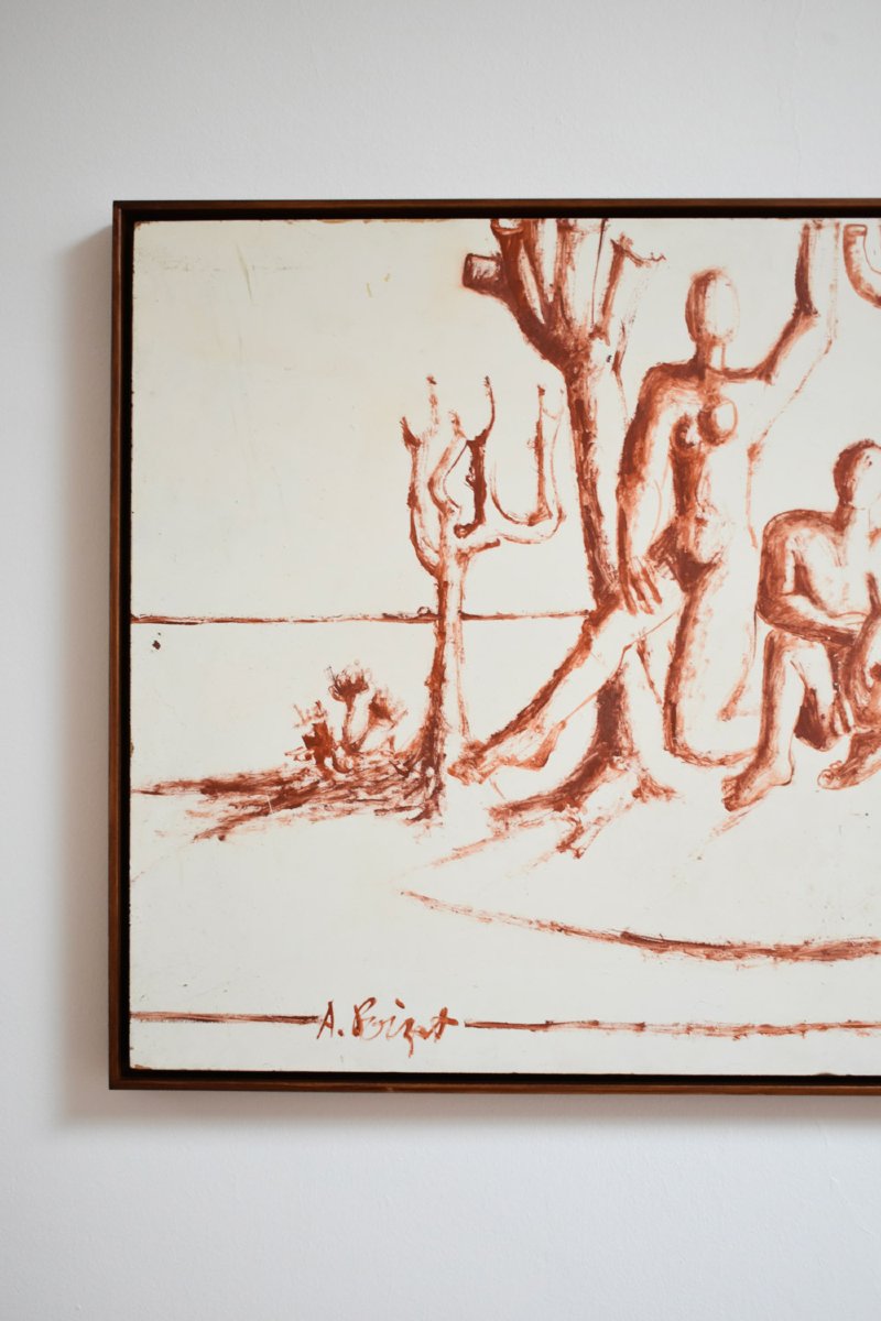 Lively Landscapes With Nude Figures, 1960s-photo-1