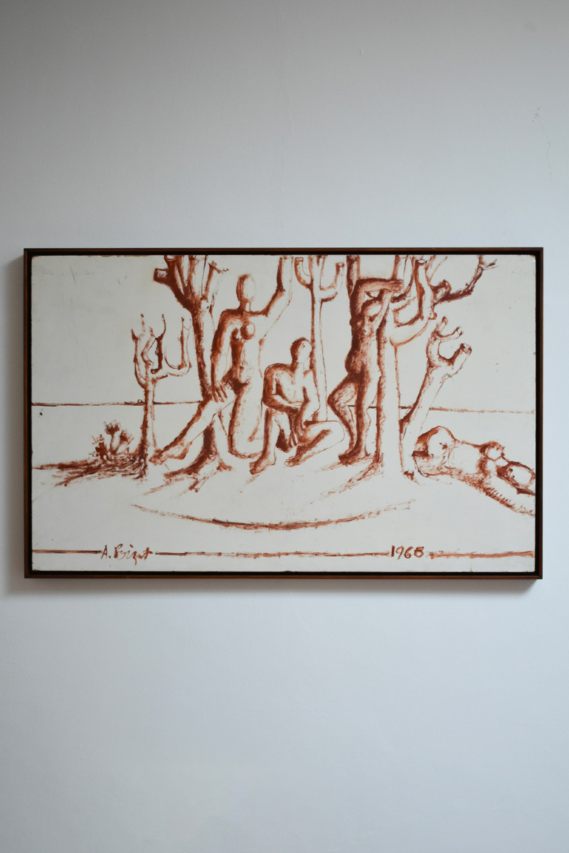 Lively Landscapes With Nude Figures, 1960s