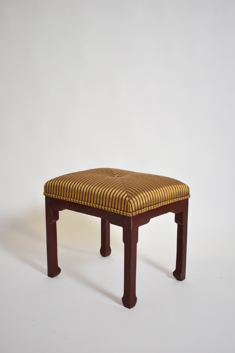 Tabouret style chinois, années 1920.