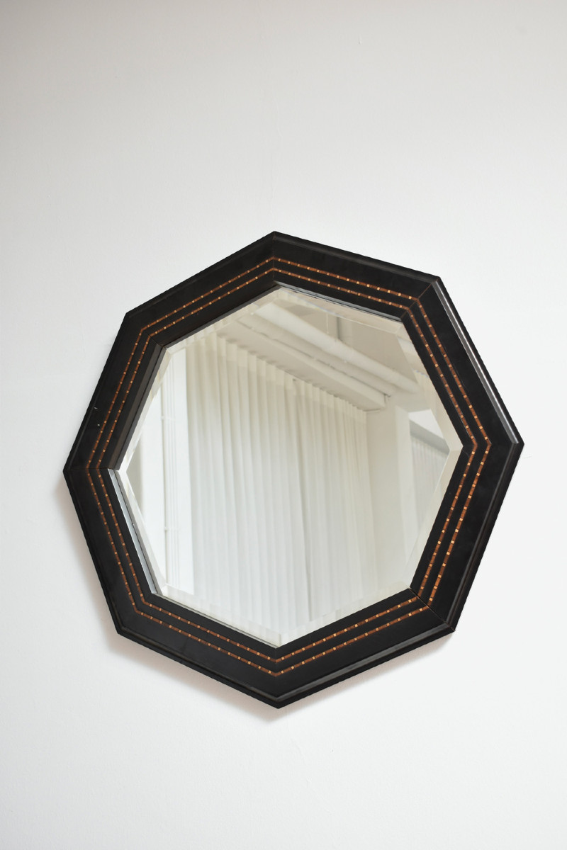 Miroir octogonal, années 1970