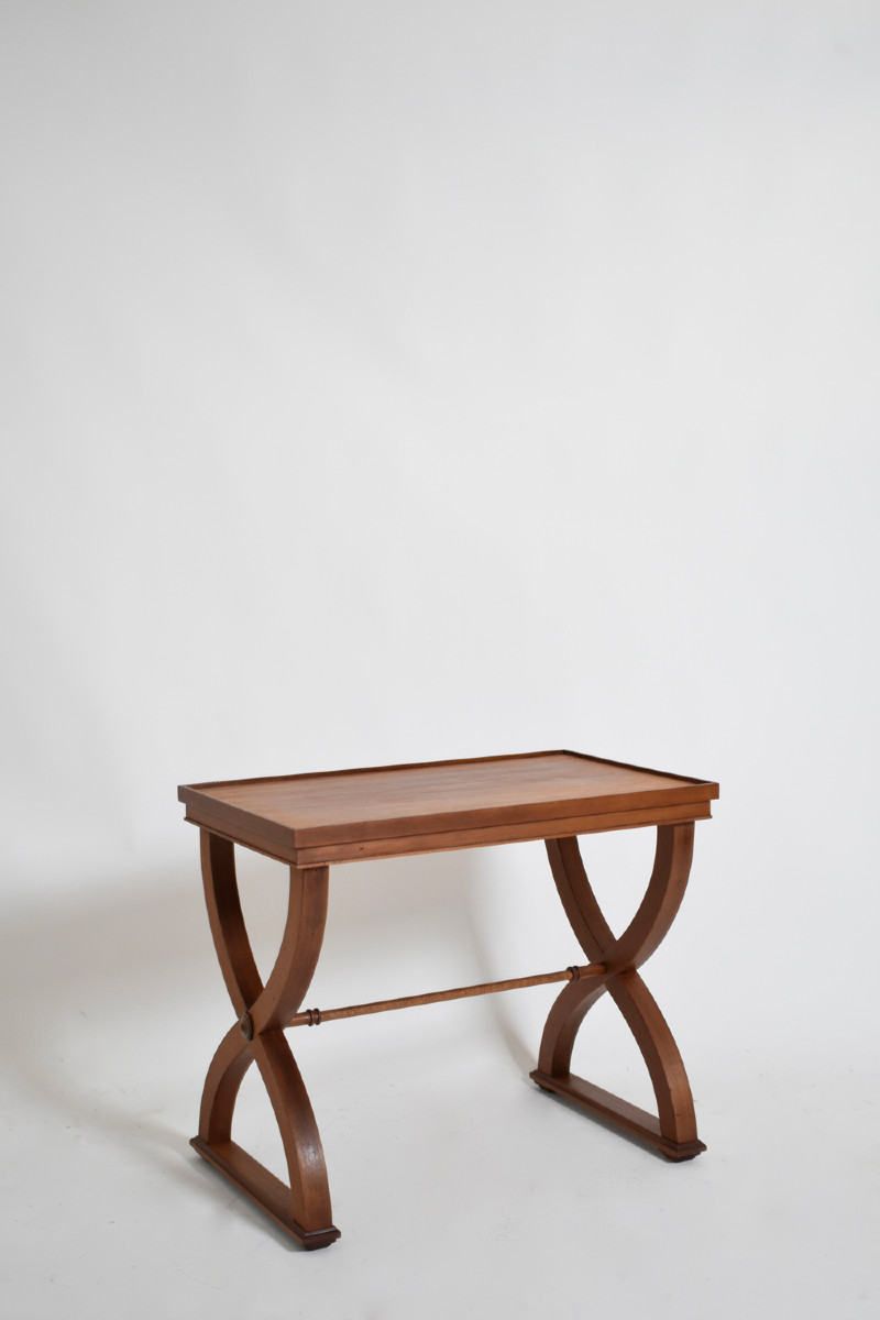 Sellette curule néoclassique, années 1940.
