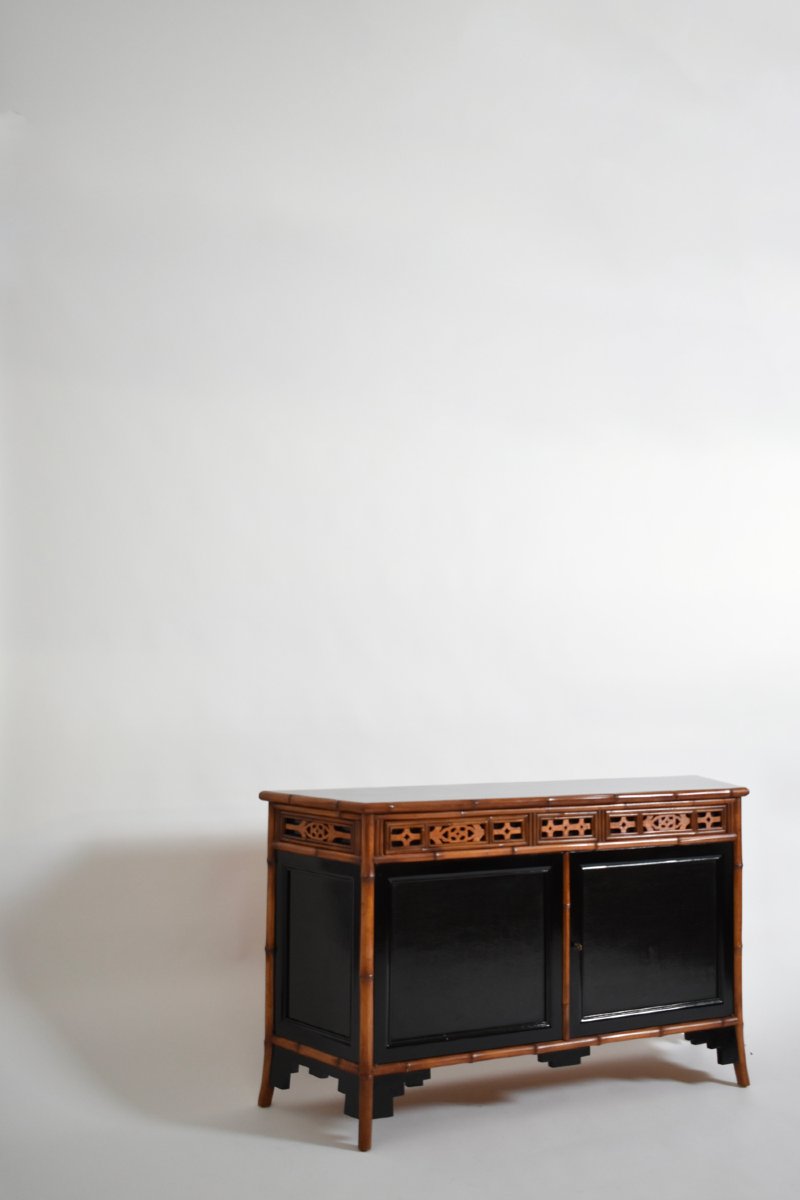 Cabinet de style chinois, années 1920.-photo-2