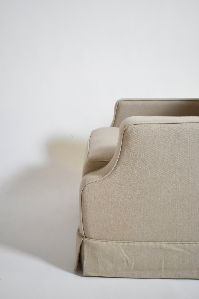 Fabric Armchair, 1960s.-photo-3