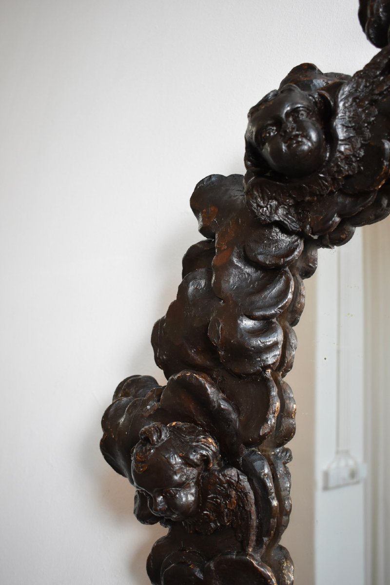 Miroir baroque, XVIIe siècle-photo-3