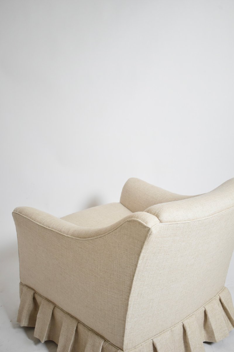 Pair Of Italian Armchairs, 1960s.-photo-2