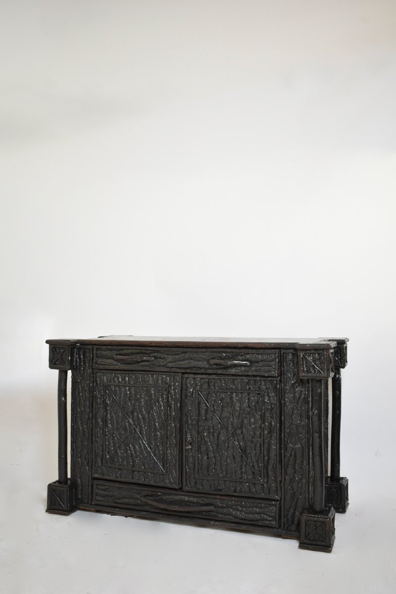 Foret Noire Chest Of Drawers, XIXth C.-photo-4