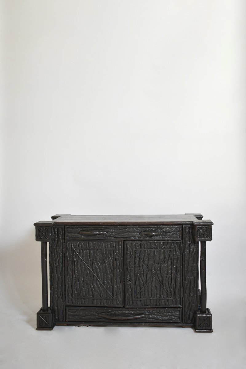 Foret Noire Chest Of Drawers, XIXth C.-photo-1