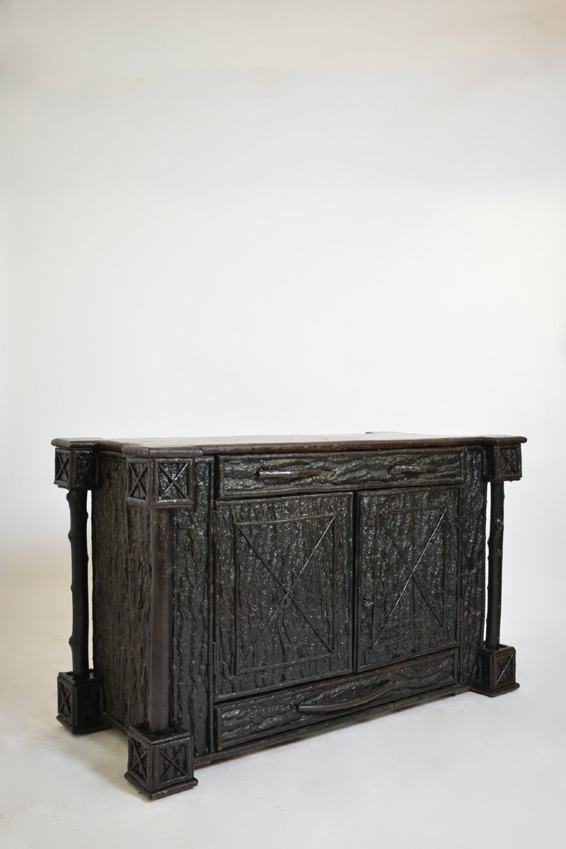 Foret Noire Chest Of Drawers, XIXth C.