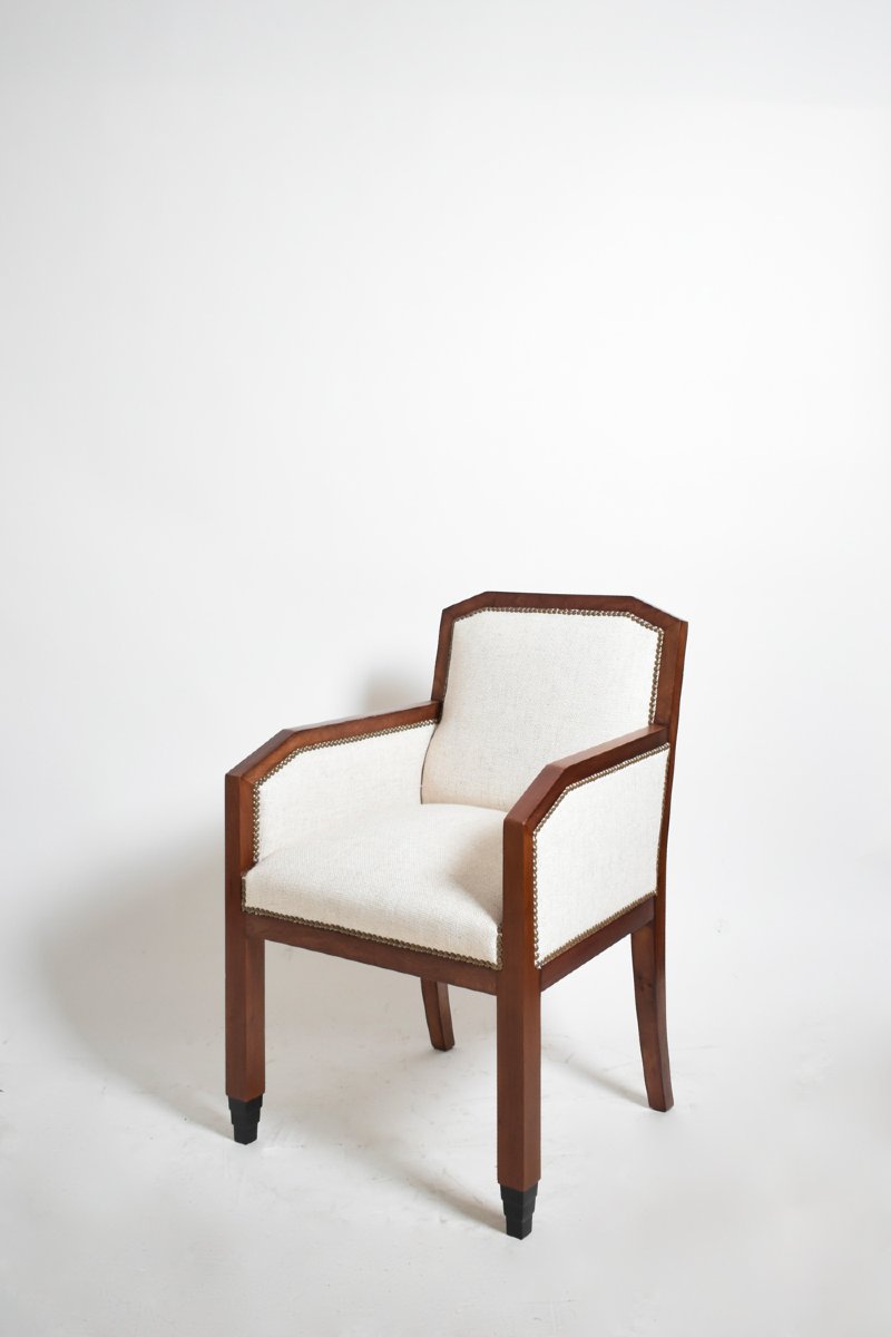 Fauteuil de bureau de l’École d’Amsterdam, années 1930.