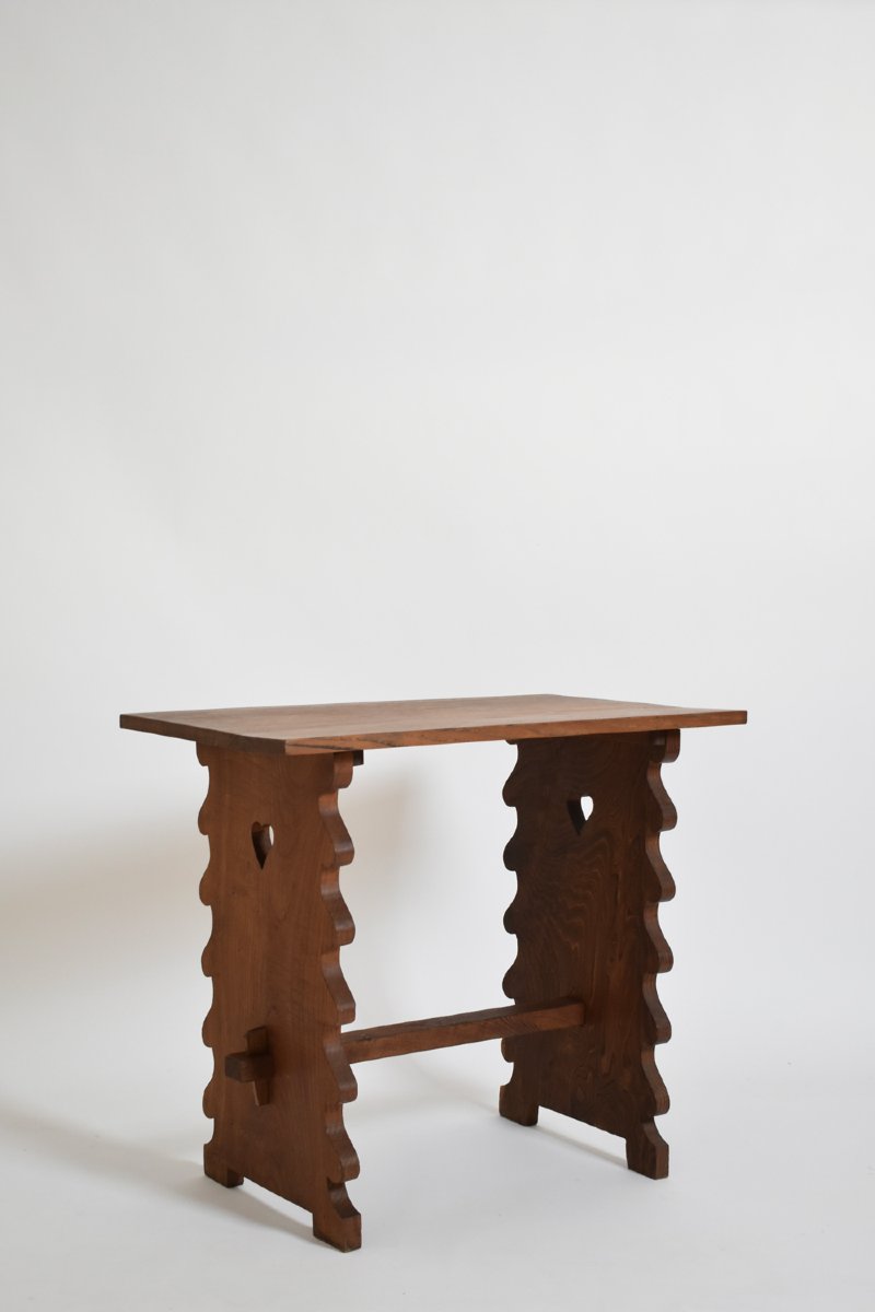 Oak Alentejana Side Table, 1960s.