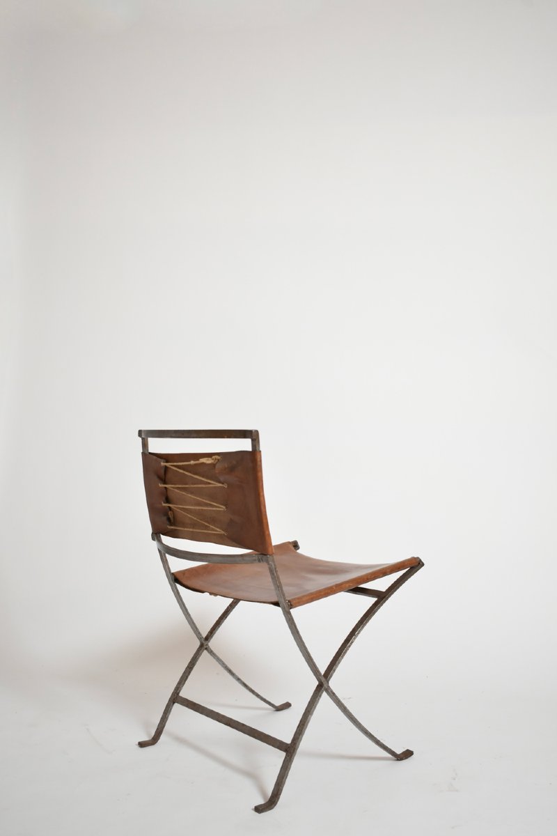 Jansen Style Pair Of Chairs, 1970s.-photo-3