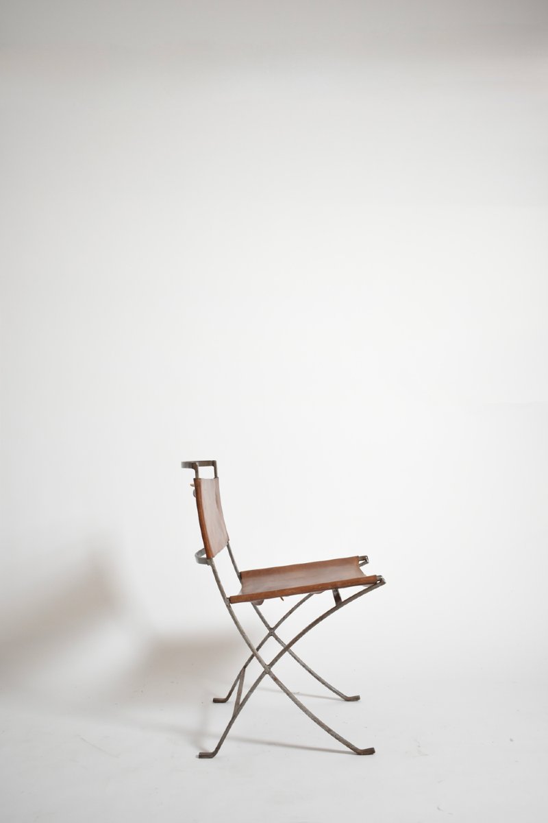 Jansen Style Pair Of Chairs, 1970s.-photo-1