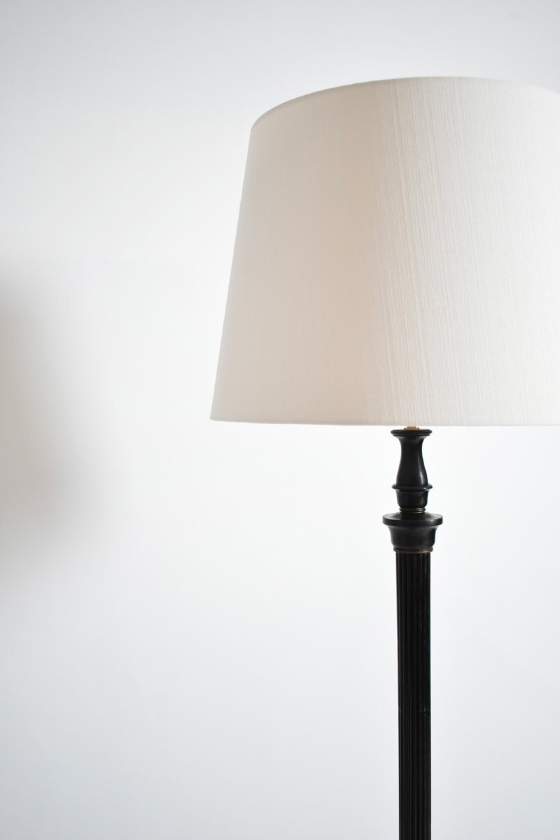 Flower-shaped Base And Column Floor Lamp, 1950s.-photo-4