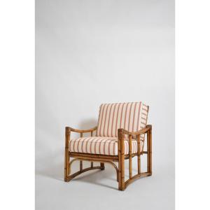 Rattan Armchair, 1960s