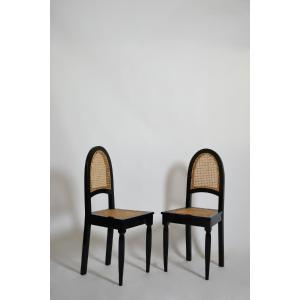 Paire de chaises Art Déco, années 1930.