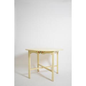 Table ronde blanche de l'Alentejo, années 1970.
