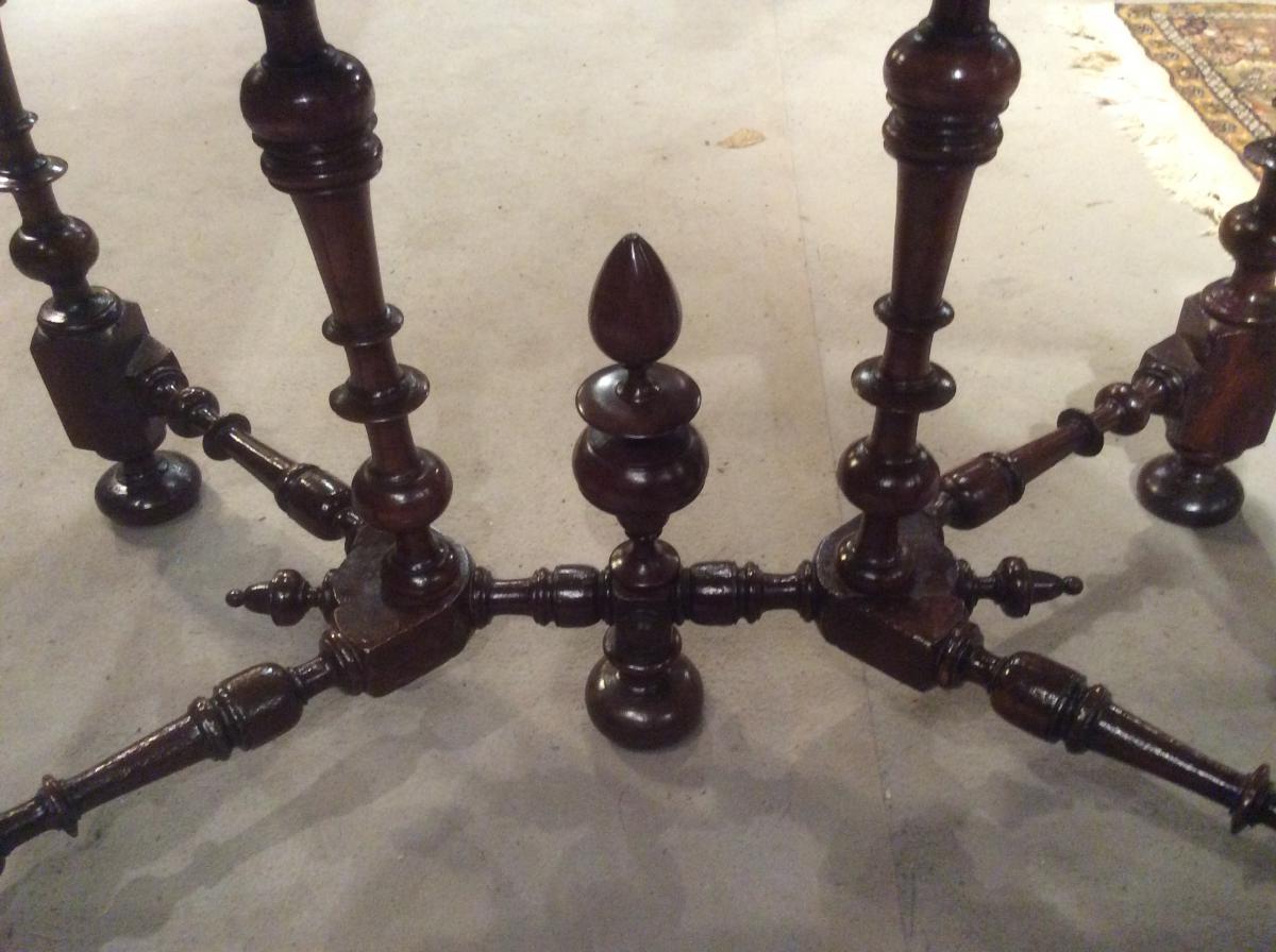 Table à écrire d'époque Louis XIII-photo-2