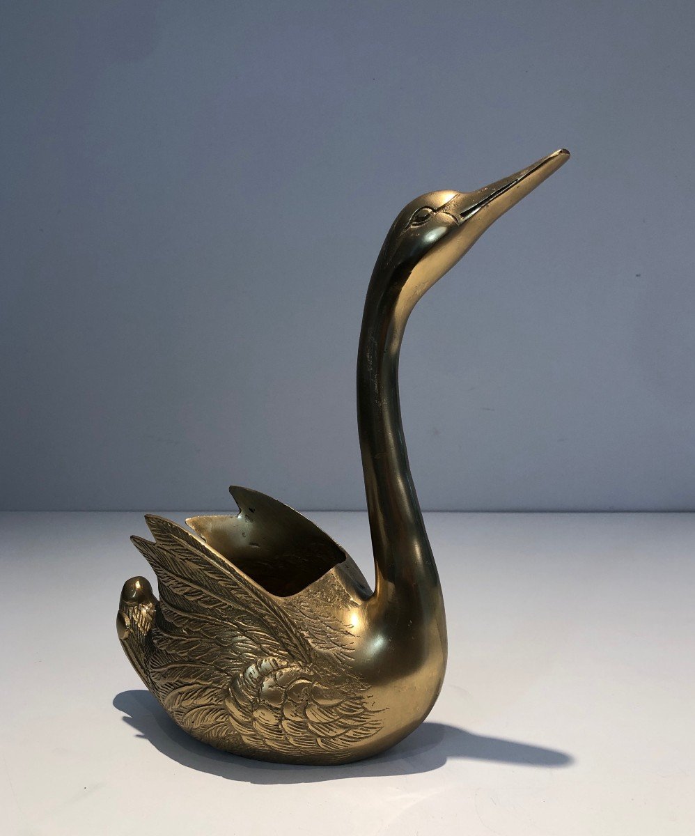 Brass Swan Vide-poche