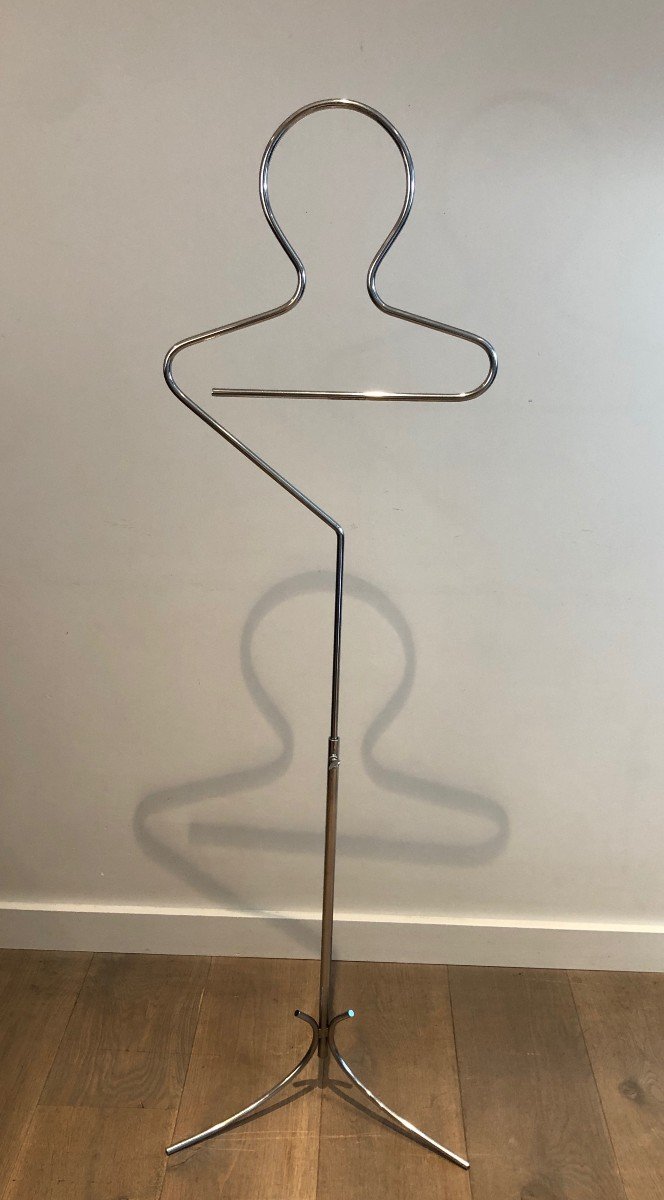 Design Chrome Valet. French Work. Circa 1970-photo-2