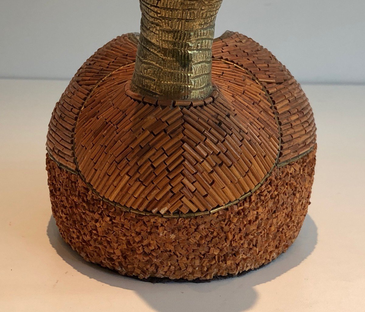 Duck Tray In Ceramic And Brass. Italian Work Signed Tarzia Firenze. Around 1970-photo-7