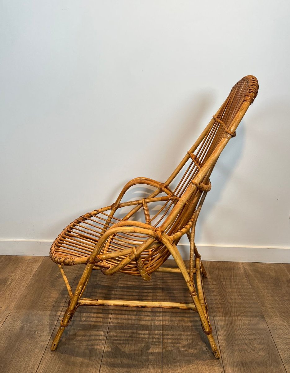 Pair Of Design Rattan Armchairs-photo-6