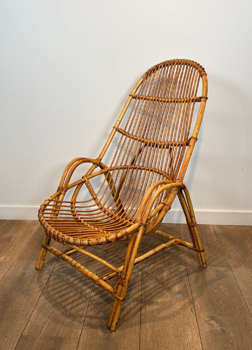 Pair Of Design Rattan Armchairs-photo-7