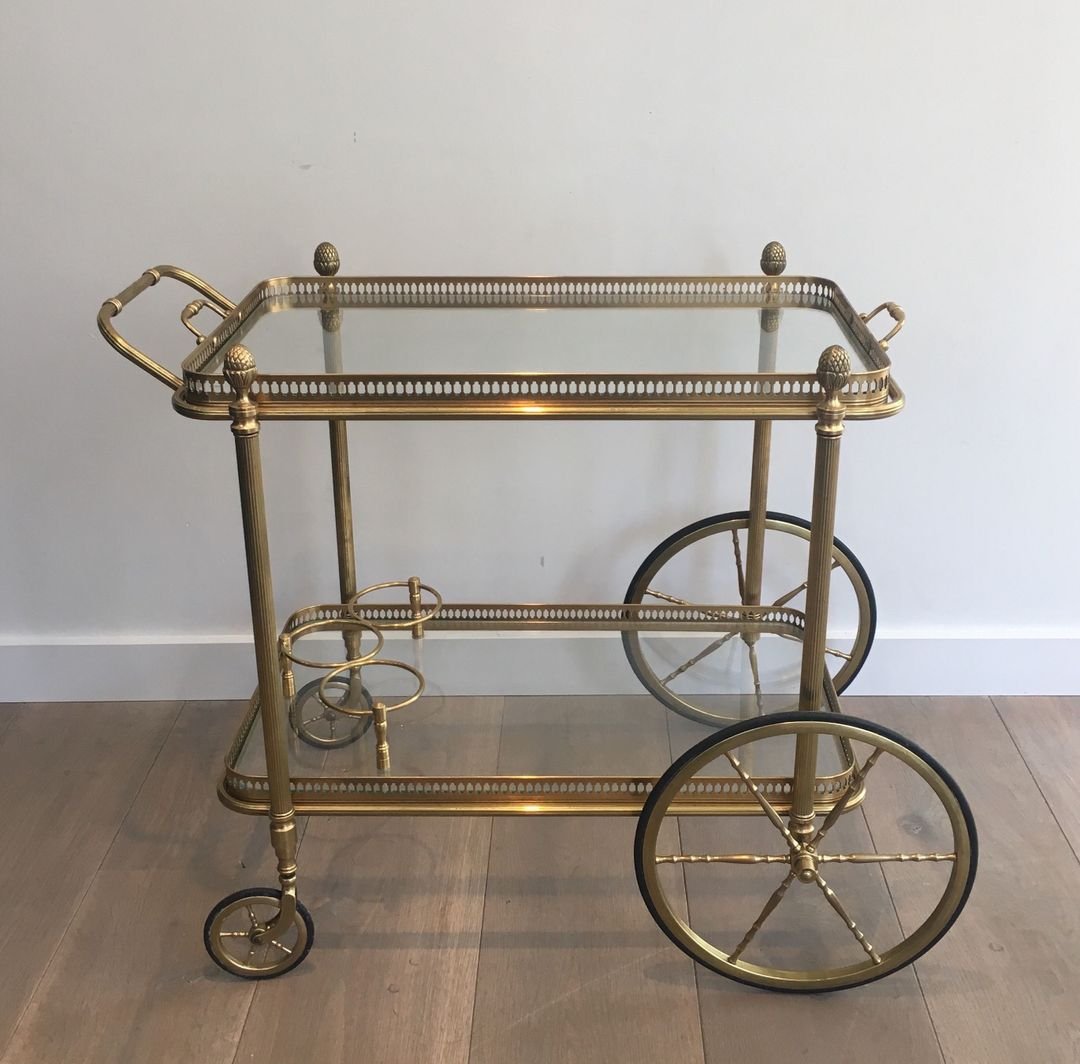 Brass Drinks Trolley By Maison Bagués-photo-2