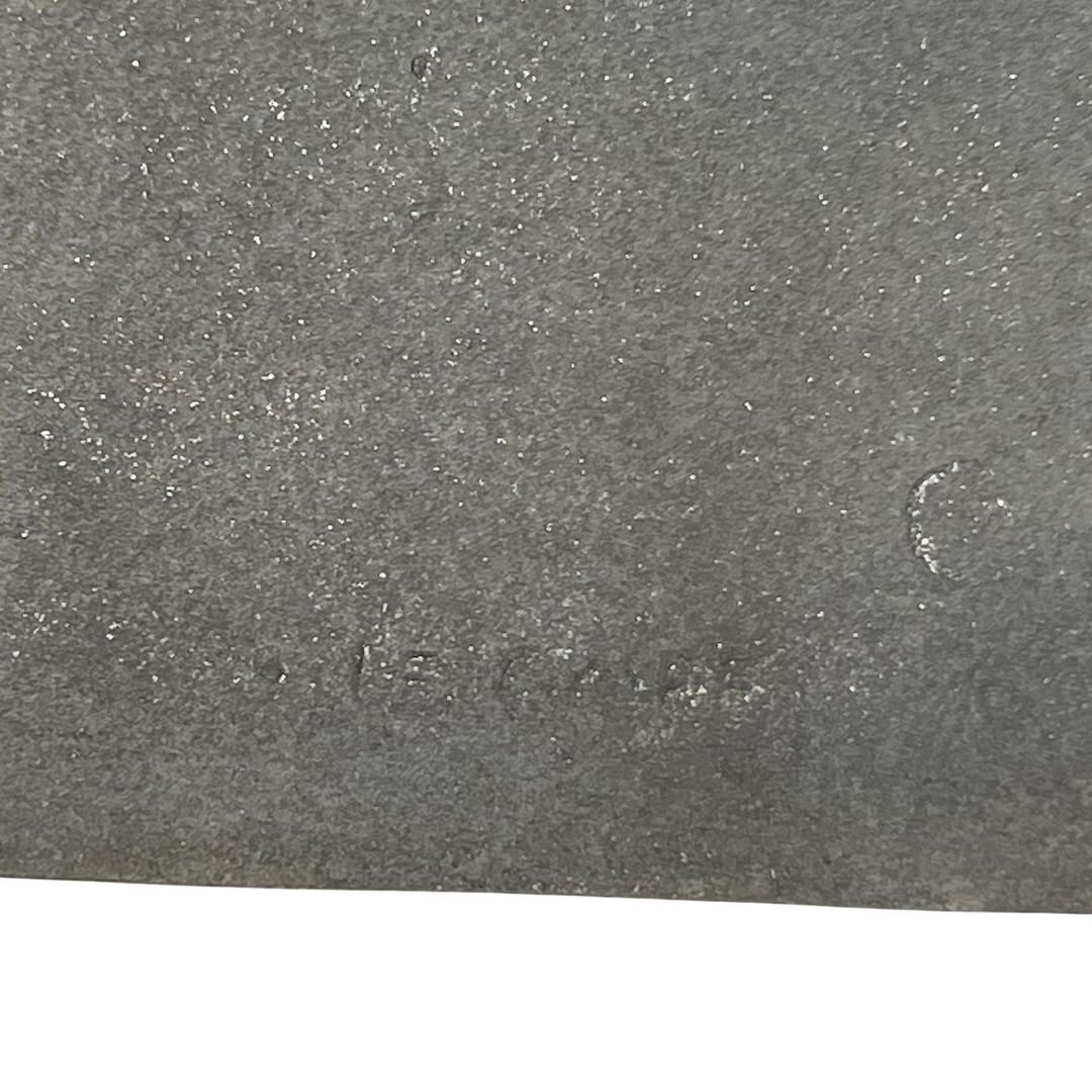 Modernist Cast Iron Fireback, Signed-photo-5