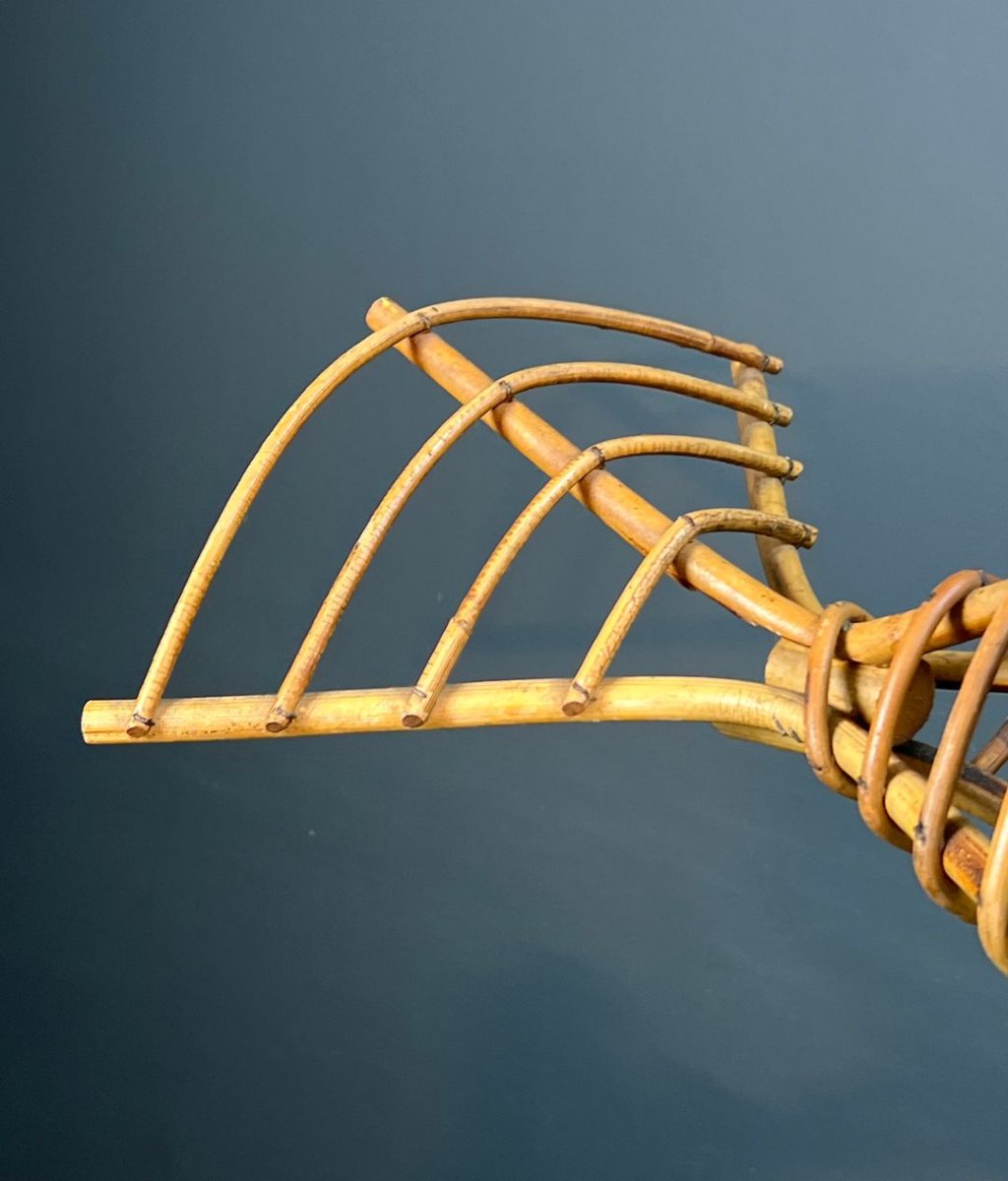 Large Rattan Bird Mobile-photo-4