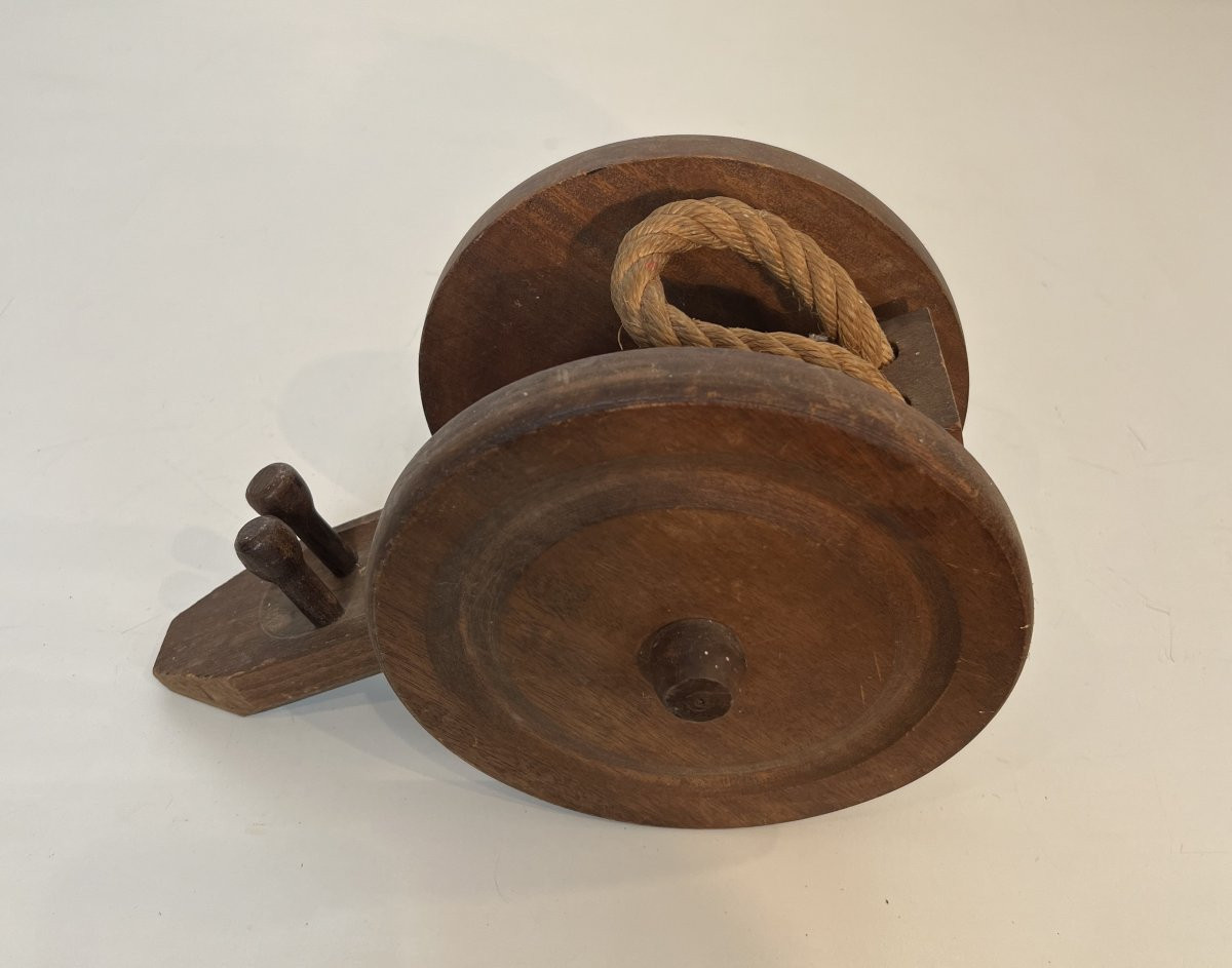 Porte-Bouteilles en Bois et Corde d'Audoux Minet-photo-2