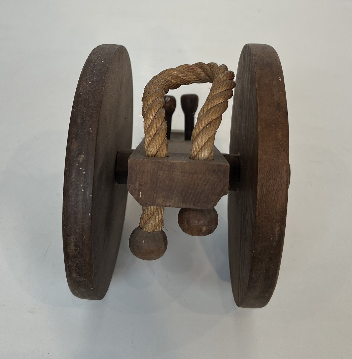 Porte-Bouteilles en Bois et Corde d'Audoux Minet-photo-2