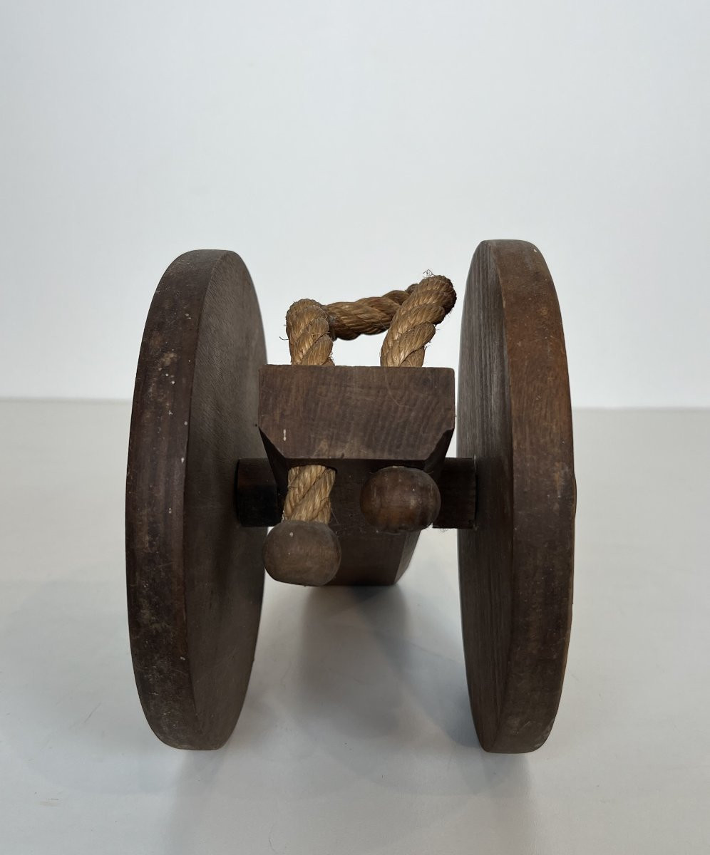 Porte-Bouteilles en Bois et Corde d'Audoux Minet-photo-3