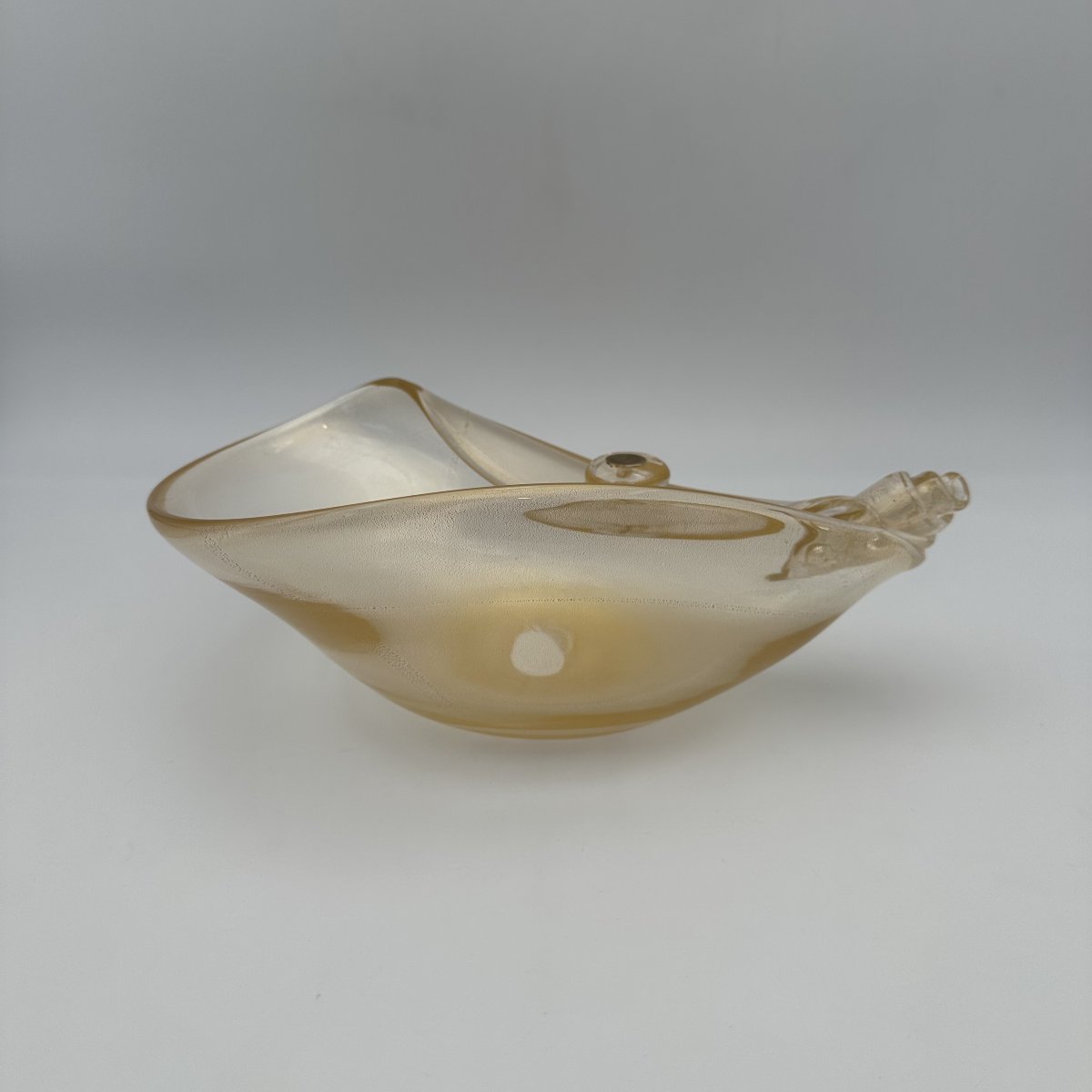 Coupe de Forme Libre en Verre Irisé de Murano, Barovier & Toso, Années 1950-1960.-photo-2
