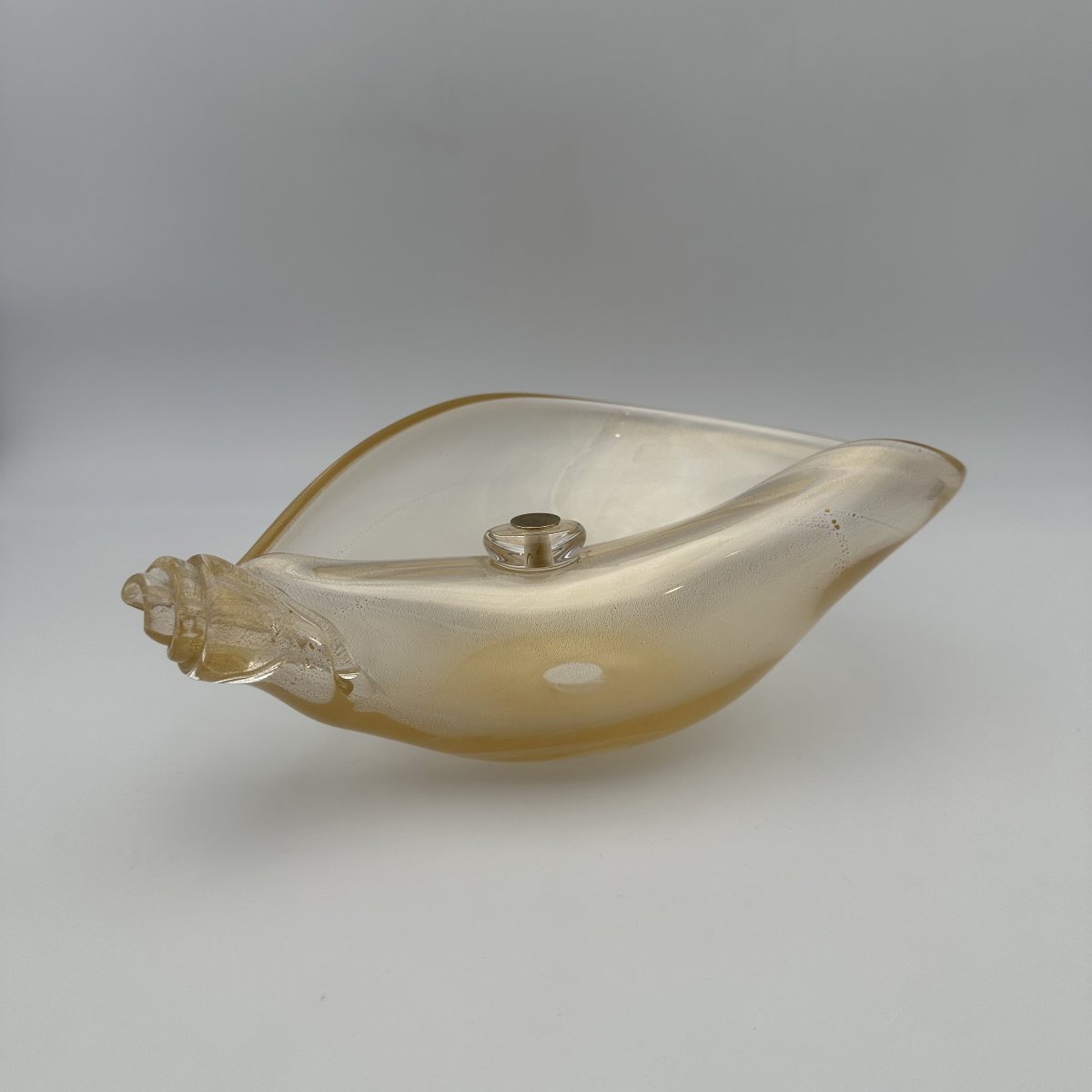Coupe de Forme Libre en Verre Irisé de Murano, Barovier & Toso, Années 1950-1960.-photo-1