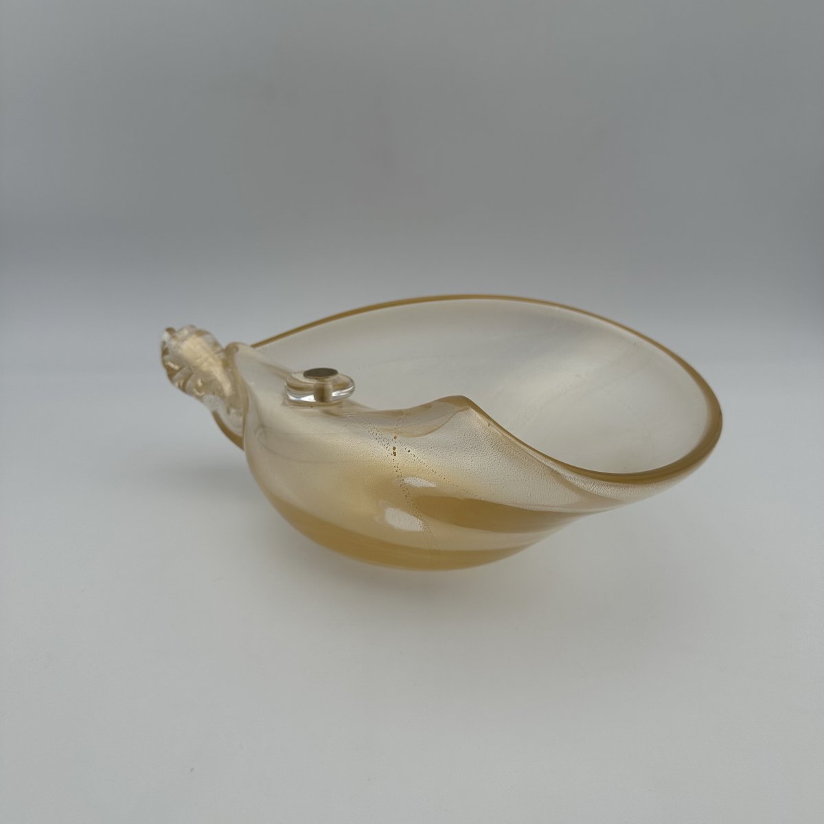 Coupe de Forme Libre en Verre Irisé de Murano, Barovier & Toso, Années 1950-1960.-photo-2