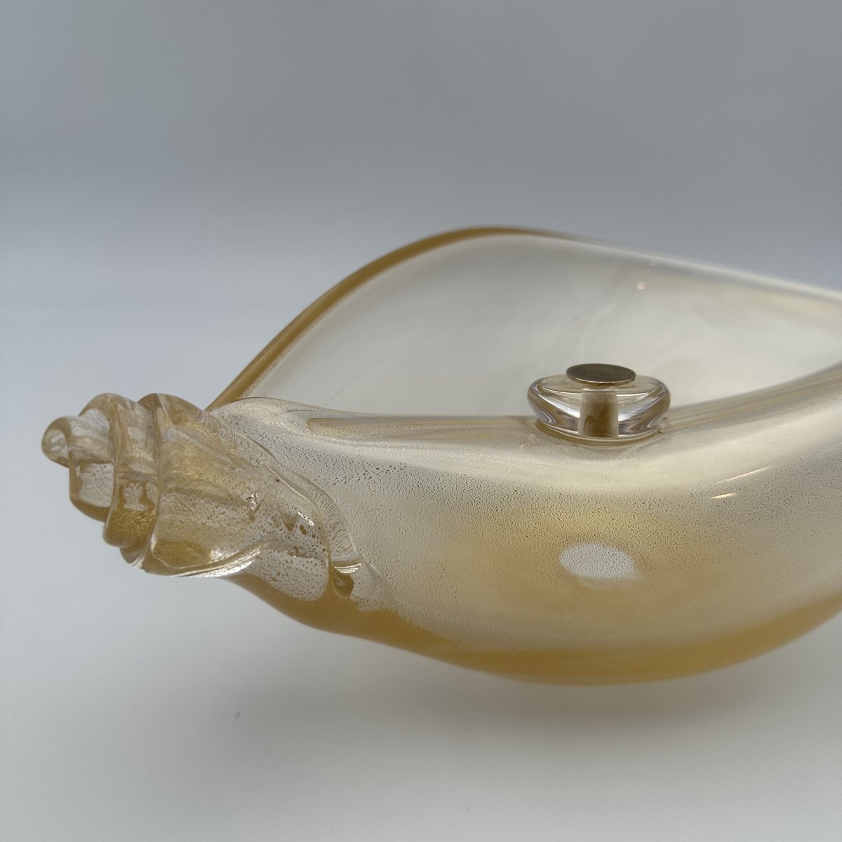 Coupe de Forme Libre en Verre Irisé de Murano, Barovier & Toso, Années 1950-1960.-photo-4