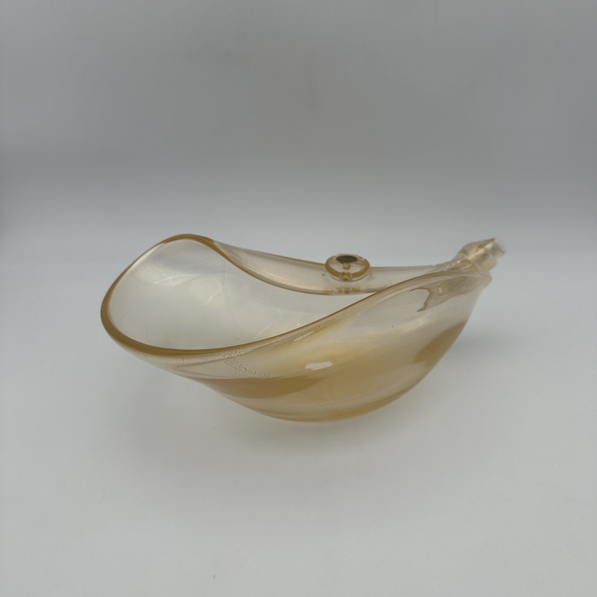 Coupe de Forme Libre en Verre Irisé de Murano, Barovier & Toso, Années 1950-1960.