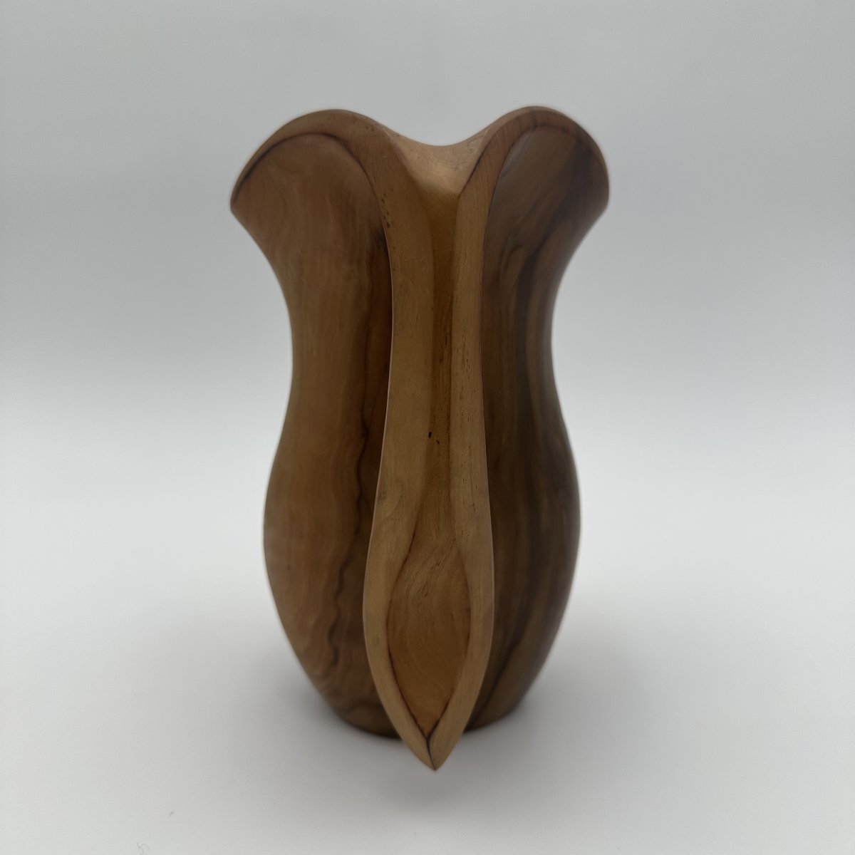 Petit Pichet Sculptural de Forme Libre en Noyer, dans le goût d'Alexandre Noll, Années 1950-photo-6