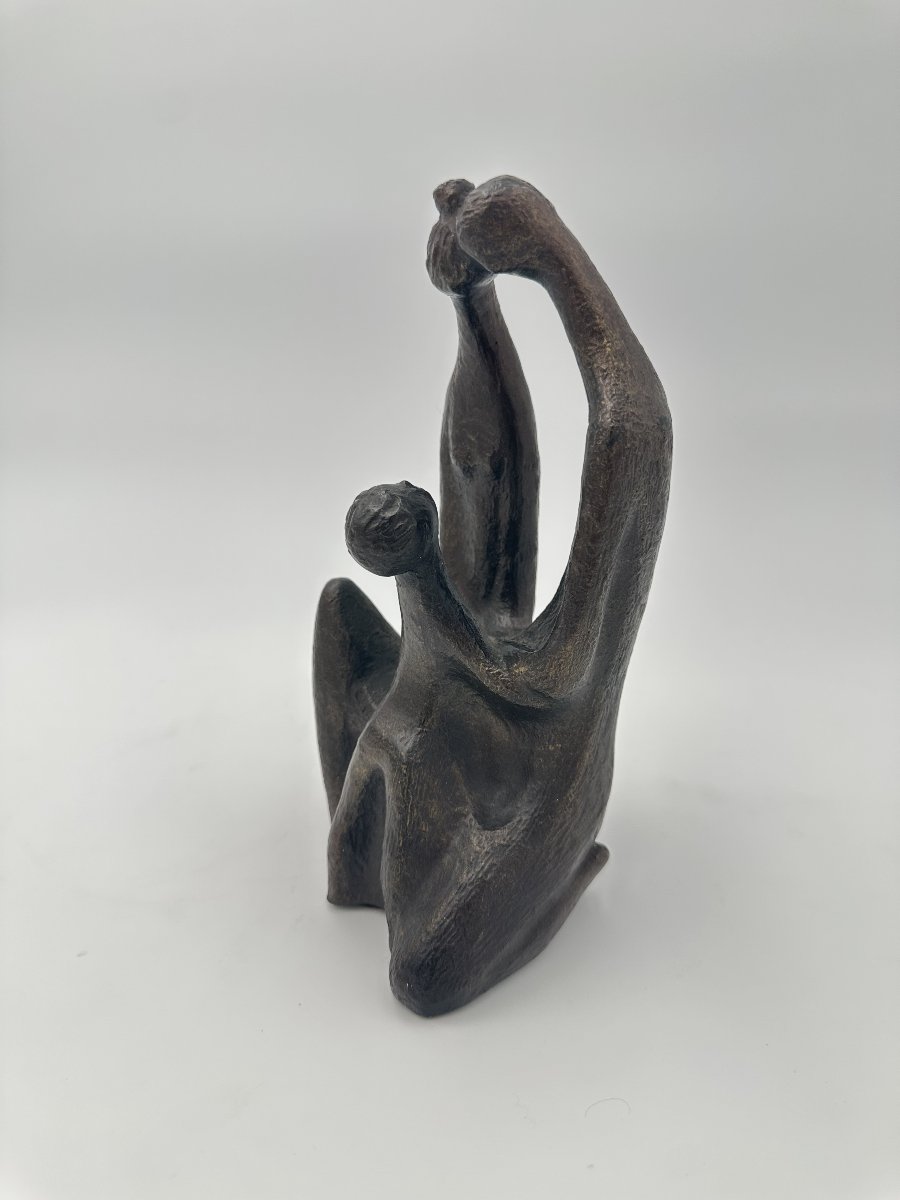 Modernist "family" Sculpture, Austin Productions Edition, 1970.-photo-4