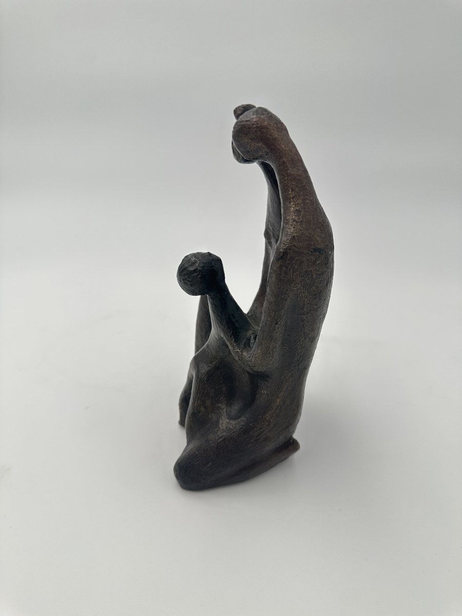 Modernist "family" Sculpture, Austin Productions Edition, 1970.-photo-2