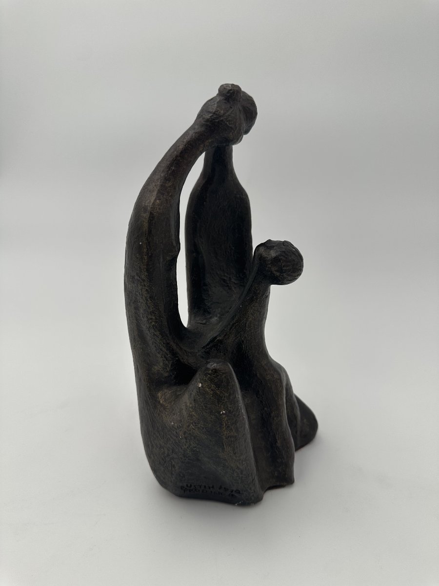 Modernist "family" Sculpture, Austin Productions Edition, 1970.-photo-3