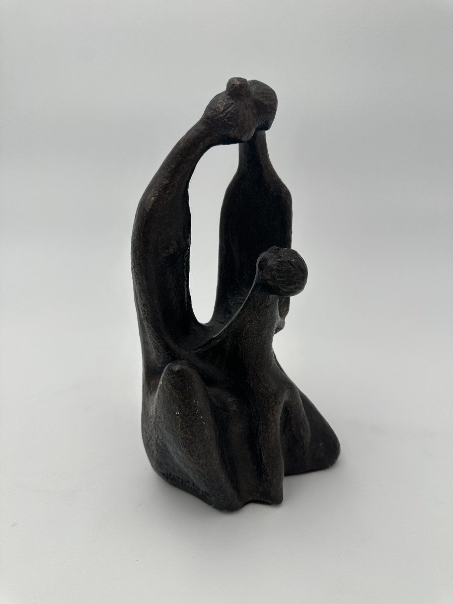 Modernist "family" Sculpture, Austin Productions Edition, 1970.-photo-5