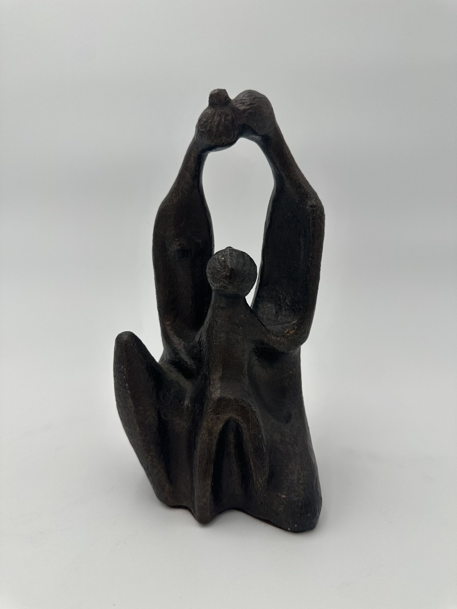 Modernist "family" Sculpture, Austin Productions Edition, 1970.